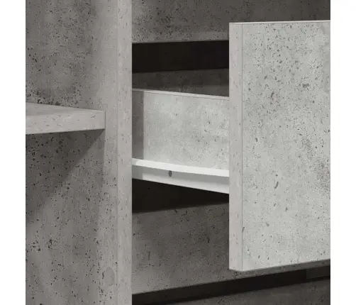 Bufete Konkrēti Pelēka 120X41X75 Cm Inženierijas Koks Vidaxl Bufete Konkrēti Pelēka 120X41X75 Cm Inženierijas Koks Vidaxl
