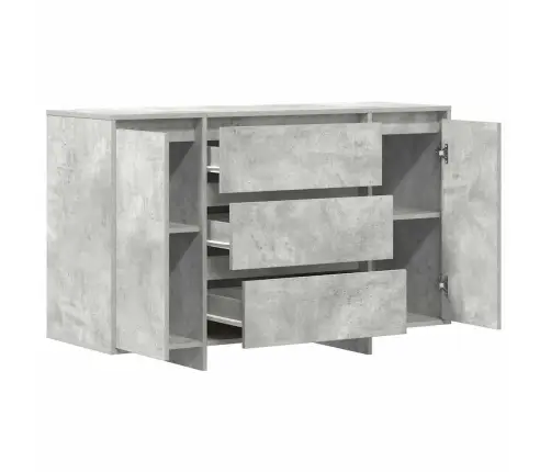 Bufete Konkrēti Pelēka 120X41X75 Cm Inženierijas Koks Vidaxl Bufete Konkrēti Pelēka 120X41X75 Cm Inženierijas Koks Vidaxl