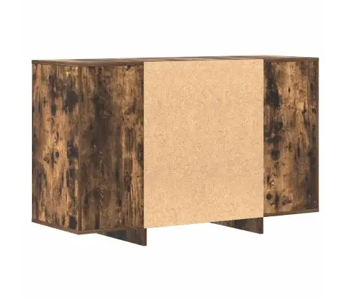 Sānu Galds Dūmota Ozola 120X41X75 Cm Inženierijas Koks Vidaxl