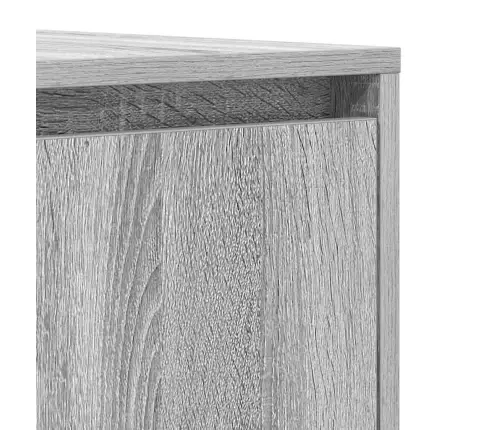 Bufete Pelēka Sonoma 120X41X75 Cm Inženierijas Koks Vidaxl