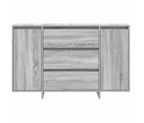 Bufete Pelēka Sonoma 120X41X75 Cm Inženierijas Koks Vidaxl