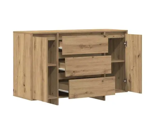 Bufete Artisan Ozols 120X41X75 Cm Inženierijas Koks Vidaxl