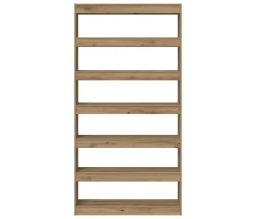 Grāmatu Skapis Ozola Masīvkoks Masīvkoks 100 X 30 X 198 Cm Vidaxl