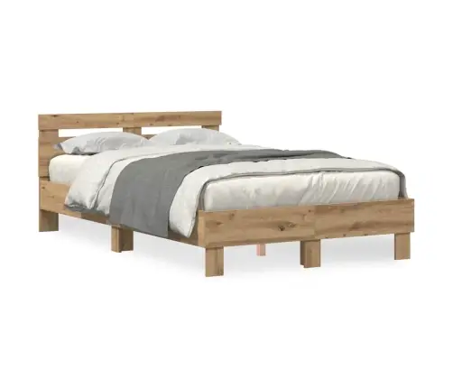 Ozola Gultas Rāmis Amatniecības Ozols Solidais Ozolkoks Vidaxl