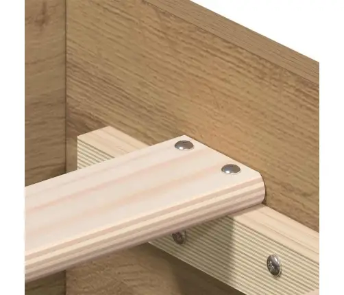 Lovos Rėmas Amatininkų Ąžuolas 120 X 200 Cm Apdirbta Mediena