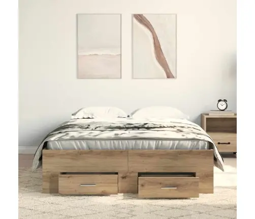 Lovos Rėmas Amatininkų Ąžuolas 120 X 200 Cm Apdirbta Mediena