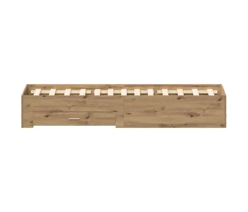 Lovos Rėmas Amatininkų Ąžuolas 120 X 200 Cm Apdirbta Mediena