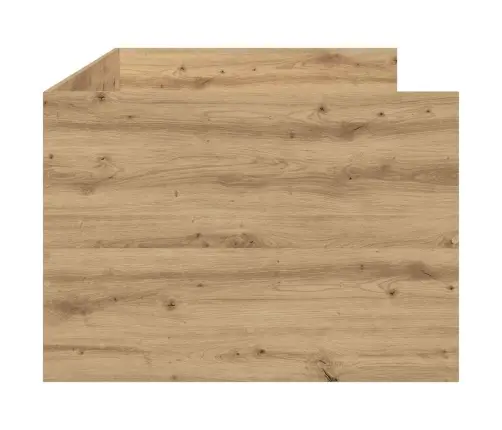 Dienas Gulta Amatnieka Ozols Inženierijas Koks 90 X 200 Cm Vidaxl