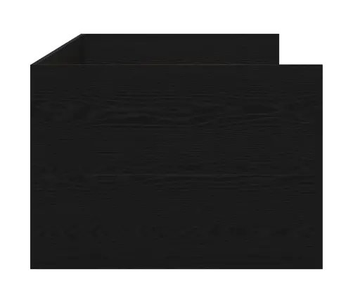 Dieninės Lovos Konstrukcija Su Stalčiais Juoda Ąžuolo