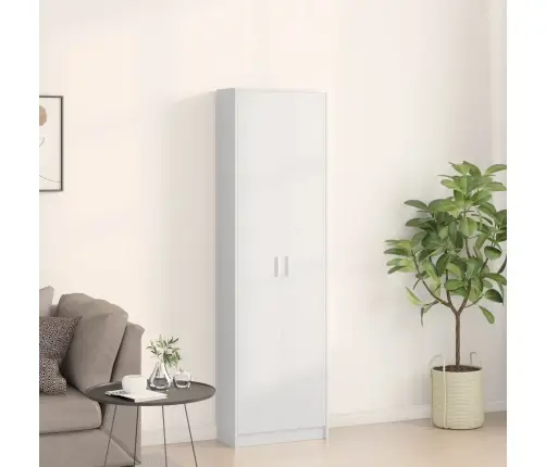 Skapis Balts 55X25X189 Cm Inženieru Koks Vidaxl