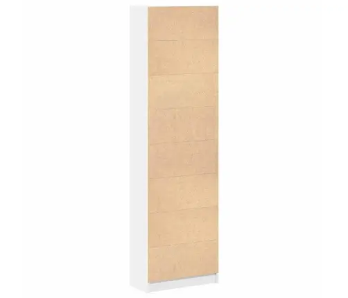 Skapis Balts 55X25X189 Cm Inženieru Koks Vidaxl
