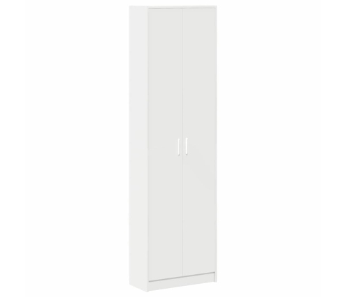 Skapis Balts 55X25X189 Cm Inženieru Koks Vidaxl