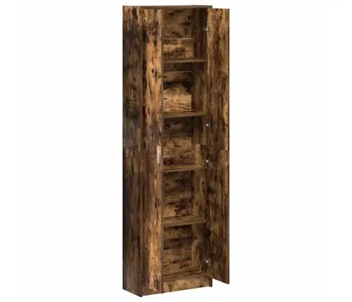 Garderoobikapp Suitsutatud Tamm 55 X 25 X 189 Cm Tehispuit