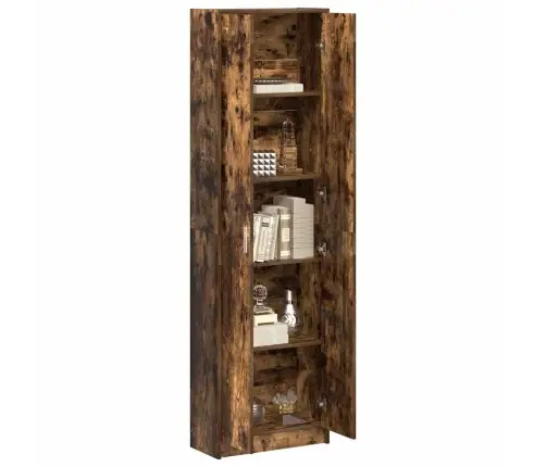 Garderoobikapp Suitsutatud Tamm 55 X 25 X 189 Cm Tehispuit