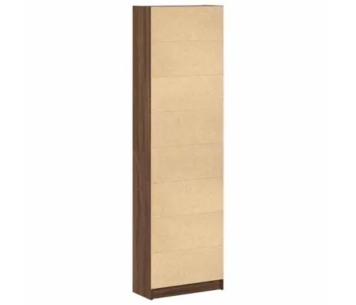 Garderoobikapp Riiuliga Pruun Tamm 55 X 25 X 189 Cm Tehispuit