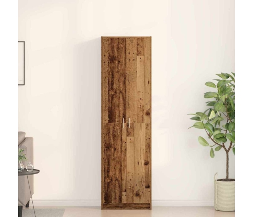 Skapis Vecs Koks 55X25X189 Cm Inženierijas Koks Vidaxl