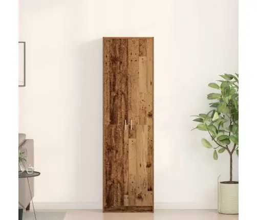 Spinta Senovinis Medis 55 X 25 X 189 Cm Apdirbta Mediena