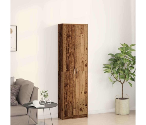 Skapis Vecs Koks 55X25X189 Cm Inženierijas Koks Vidaxl