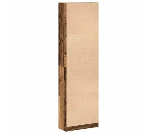 Spinta Senovinis Medis 55 X 25 X 189 Cm Apdirbta Mediena