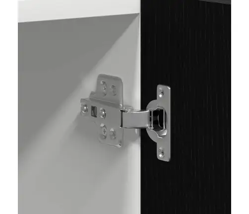 Pakabinama Spintelė Su Lentyna Juodas Ąžuolas 60 X 57 X 207 Cm