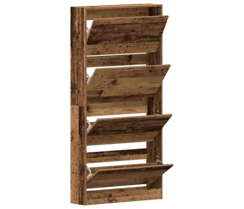 Apavu Skapis Vecs Koks Inženierijas Koks 80 X 21 X 163.5 Cm Vidaxl