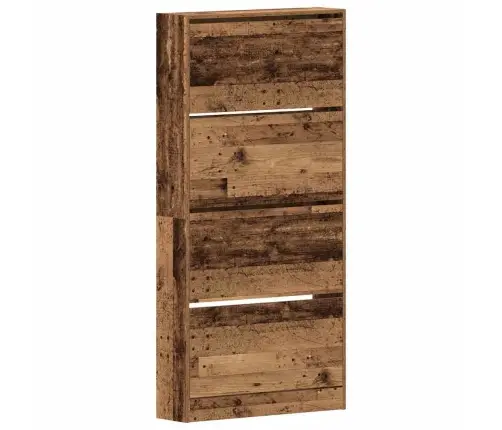 Apavu Skapis Vecs Koks Inženierijas Koks 80 X 21 X 163.5 Cm Vidaxl