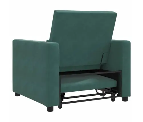 Üksik Diivanivoodi Tumeroheline 90 X 165 X 87 Cm Samet