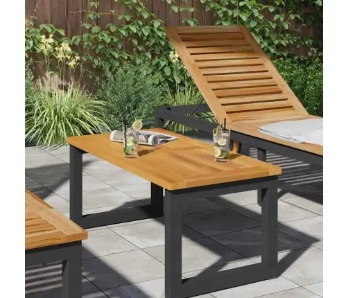 Galda Virsma 90X45X2,2 Cm Taisnstūra Masīvs Tīkkoks Vidaxl