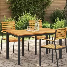 Galda Virsma Brūna 120 X 70 X 2 Cm Akācijas Masīvkoks Vidaxl