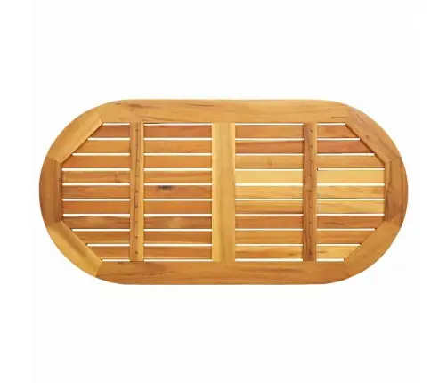 Vidaxl Akācijas Galda Virsma 110X55X2,2 Cm Ovāla