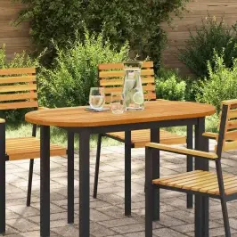 Galda Virsma Brūna 110 X 55 X 2 Cm Akācijas Masīvkoks Vidaxl