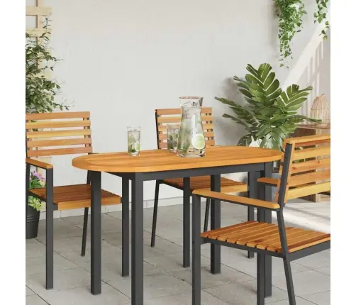 Vidaxl Akācijas Galda Virsma 110X55X2,2 Cm Ovāla