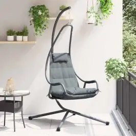 Rippuv Munakujuline Tool Antratsiit 94 X 107 X 196,5 Cm Teras