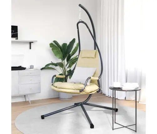 Kabantis Kiaušinis Smėlio 94 X 107 X 196,5 Cm Plienas