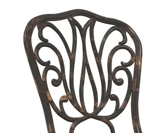 Aia Bistroo Komplekt 3 Pcs Pronksjas Alumiinium