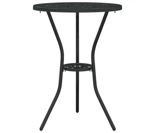 Sodo Bistro Rinkinys 3 Pcs Juoda Aliuminis