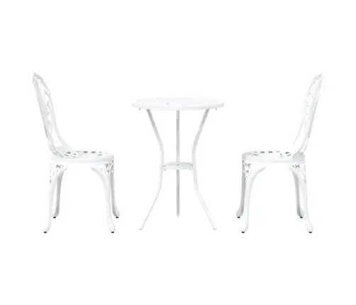 Aia Bistroo Komplekt 3 Pcs Valge Alumiinium