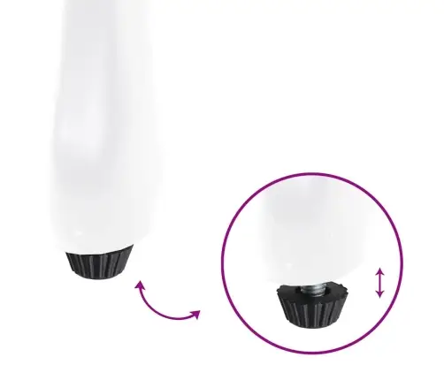 Aia Bistroo Komplekt 3 Pcs Valge Alumiinium