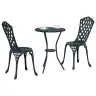 Aia Bistroo Komplekt 3 Pcs Roheline Alumiinium