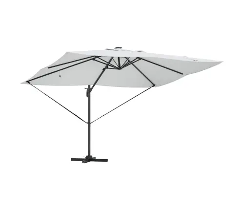 Kantilever Roma Pavėsinė Bežinė Ir Juoda 352 X 251 X 265 Cm