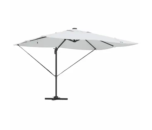 Kantilever Roma Pavėsinė Bežinė Ir Juoda 352 X 251 X 265 Cm