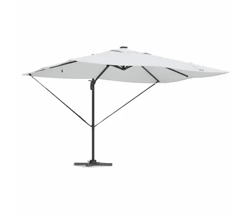 Kantilever Roma Pavėsinė Bežinė Ir Juoda 352 X 251 X 265 Cm