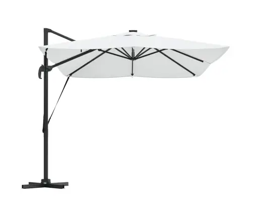 Kantilever Roma Pavėsinė Bežinė Ir Juoda 352 X 251 X 265 Cm