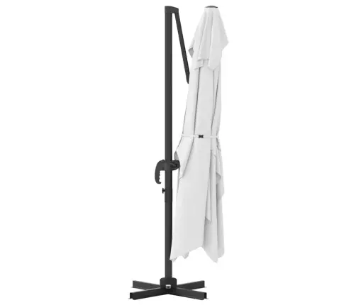 Kantleva Roma Päikesevarju Bež Ja Must 352 X 251 X 260 Cm