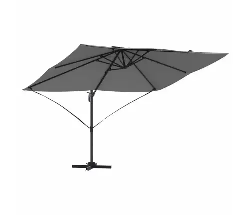 Cantilever Roma Saulessargs Antracītā, Izmēri: 352X251X260 Cm, Izgatavots No Alumīnija. Vidaxl