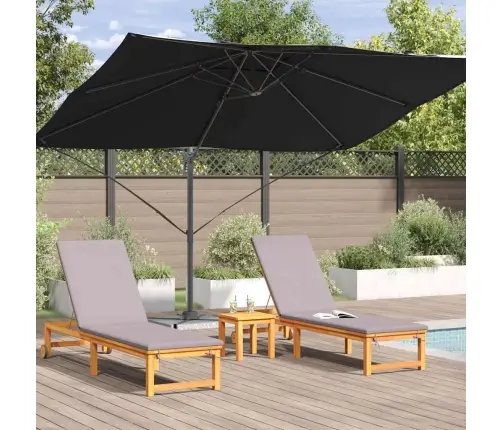 Kantilever Roma Pavėsinė Juoda Ir Juoda 352 X 251 X 260 Cm Kantilever Roma Pavėsinė Juoda Ir Juoda 352 X 251 X 260 Cm