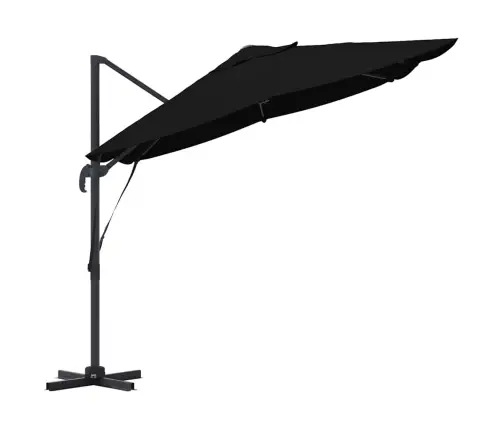 Kantilever Roma Pavėsinė Juoda Ir Juoda 352 X 251 X 260 Cm Kantilever Roma Pavėsinė Juoda Ir Juoda 352 X 251 X 260 Cm