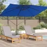 Cantilever Roma Saules Vārsts Azure Zils 352X251X260 Cm Alumīnijs Vidaxl