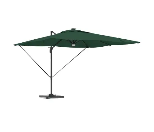 Roma Parapli Led -Ribatuledega Roheline 286 X 285 X 270 Cm Roma Parapli Led -Ribatuledega Roheline 286 X 285 X 270 Cm