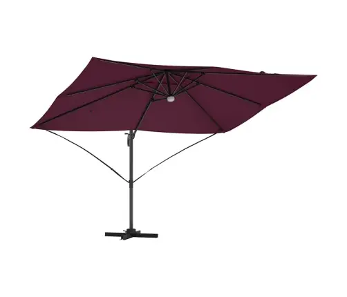 Kantilevers Lietussargs - Bordo Sarkans Bordo Sarkans Vidaxl